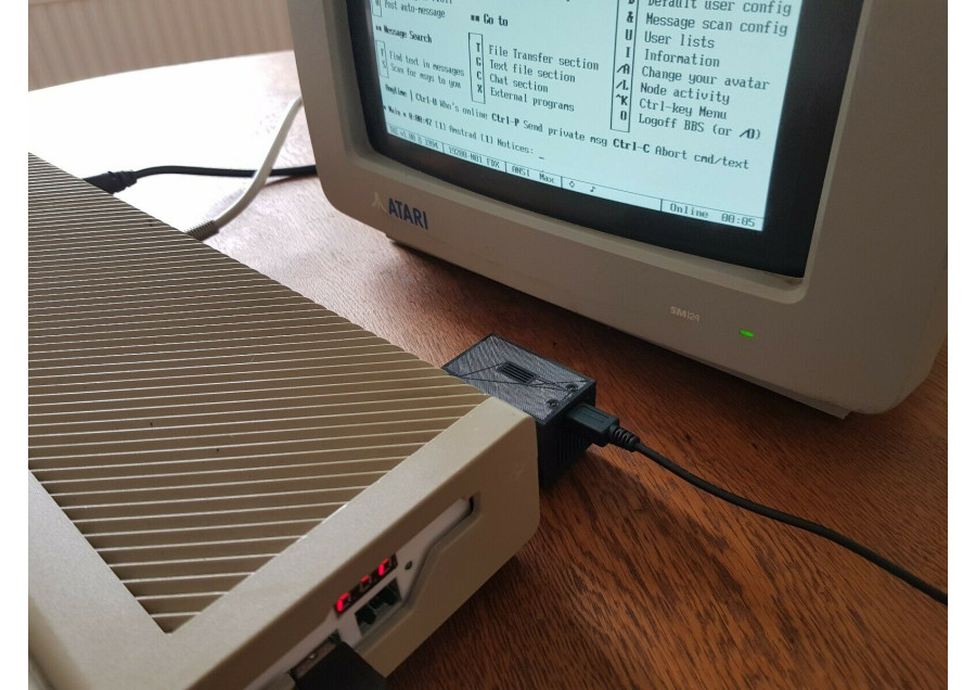 Atari 1024 / 1040 ST Gotek floppy disk emulator fitting kit and